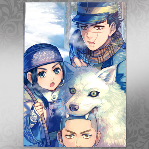Плакат А3 Аніме Golden Kamuy 003