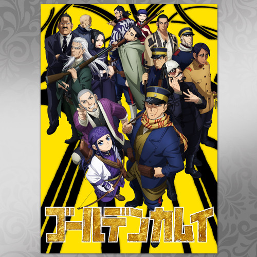 Плакат А4 Аніме Golden Kamuy 001