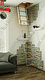 Комбіновані горищні сходи Lukki Metal Standard, фото 2
