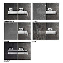 Розсувні двері в душову нішу 110*198 см (3 секції) Ravak Supernova ASDP3-110 полістирол, фото 4