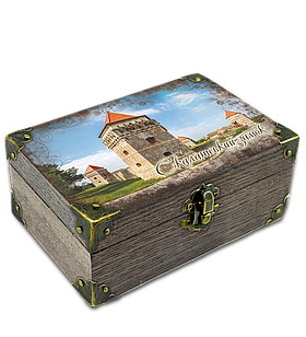 Еко-скринька 10х15см. Скалат .Скалатський замок