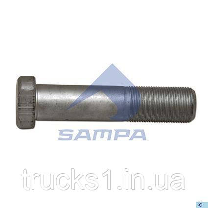 Болт колеса MAN/MB/EVOBUS М22х1,5; L=38/98 020.432 (SAMPA)