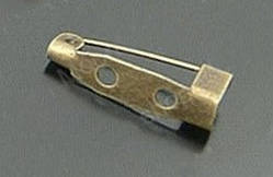 Основа для брошки з античним бронзовим покриттям ширина 2см