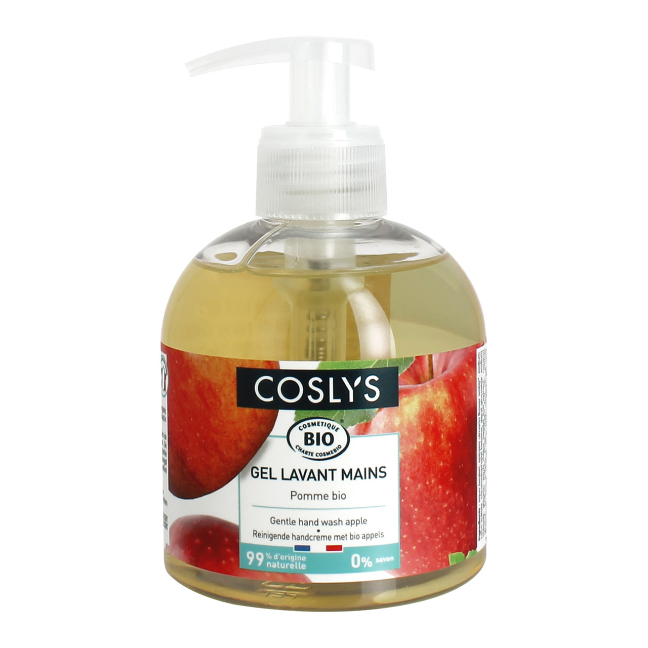М'яке мило для рук з органічним яблуком Coslys,300 мл