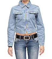 Женская джинсовая куртка Crown Jeans модель 026