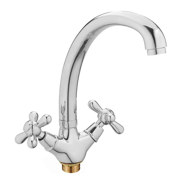 Змішувач для кухні Haiba Dominox 273 на гайці, фото 1