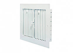 Решітка вентиляційна пластикова з регулюванням 110х220 мм Twitoplast (54)