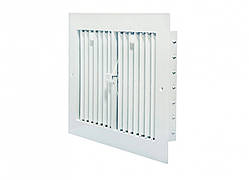 Решітка вентиляційна пластикова з регулюванням 110х550 мм Twitoplast ( onінь)