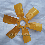 Крильчатка вентилятора МТЗ (6 лопатевий, метал) 245-1308040, фото 2