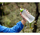 Туристична силіконова пляшка складана для води спортивна Naturehike 750 ml, фото 10