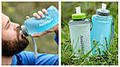 Туристична силіконова пляшка складана для води спортивна Naturehike 750 ml, фото 11