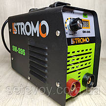 Інвертор зварювальний апарат STROMO SW 295 (295 А, дисплей) Зварювання стромо, фото 3