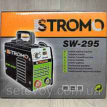 Інвертор зварювальний апарат STROMO SW 295 (295 А, дисплей) Зварювання стромо, фото 2