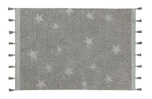 Lorena Canals — килим Hippy Stars gray, 120 x 175 см