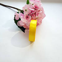 Стрічка атласна 2 см/33 м "Канарейка"