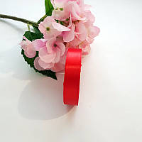 Стрічка атласна 2 см/33 м "Червона"