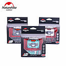 Налобний ліхтарик NatureHike водонепроникний ліхтар із вбудованим акумулятором 1200 mAh USB білий, фото 6