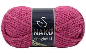 Nako SPAGHETTI / Спагетті / 25% вовна,75% акрил