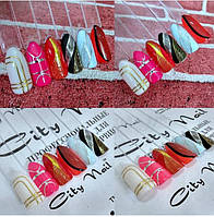 Дизайн манікюру з гнучкою стрічкою