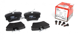 TRW GDB1479 — задні гальмівні колодки на Рено Трафік III R9M 1.6dci з 2014г., фото 1