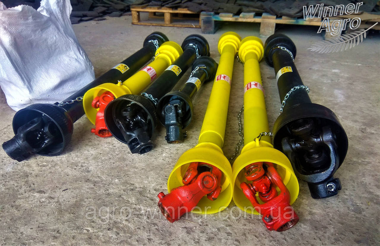 Карданний вал косарка, обприскувач, картопелькопало, сітківка тощо.