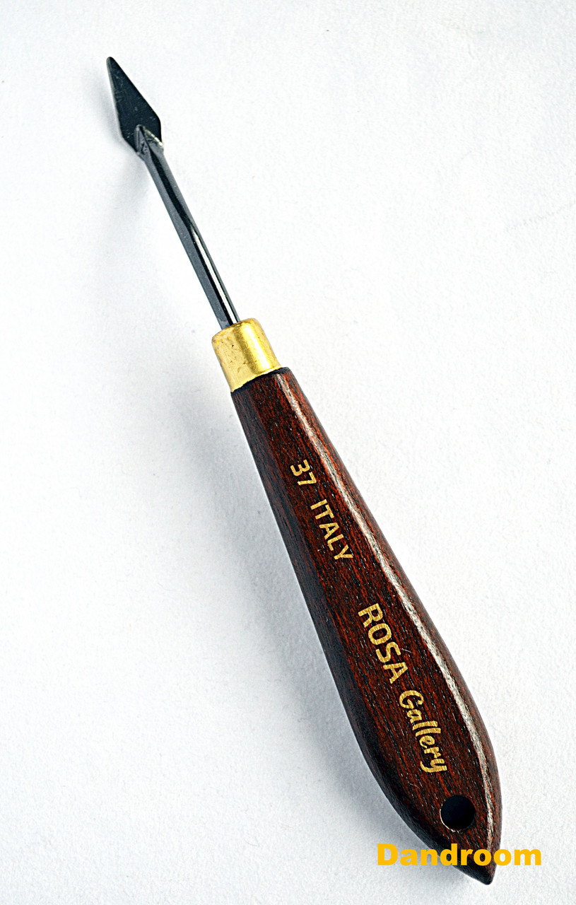 Мастихін ROSA Gallery CLASSIC № 37, довжина 2 см, ромб міні, фото 1