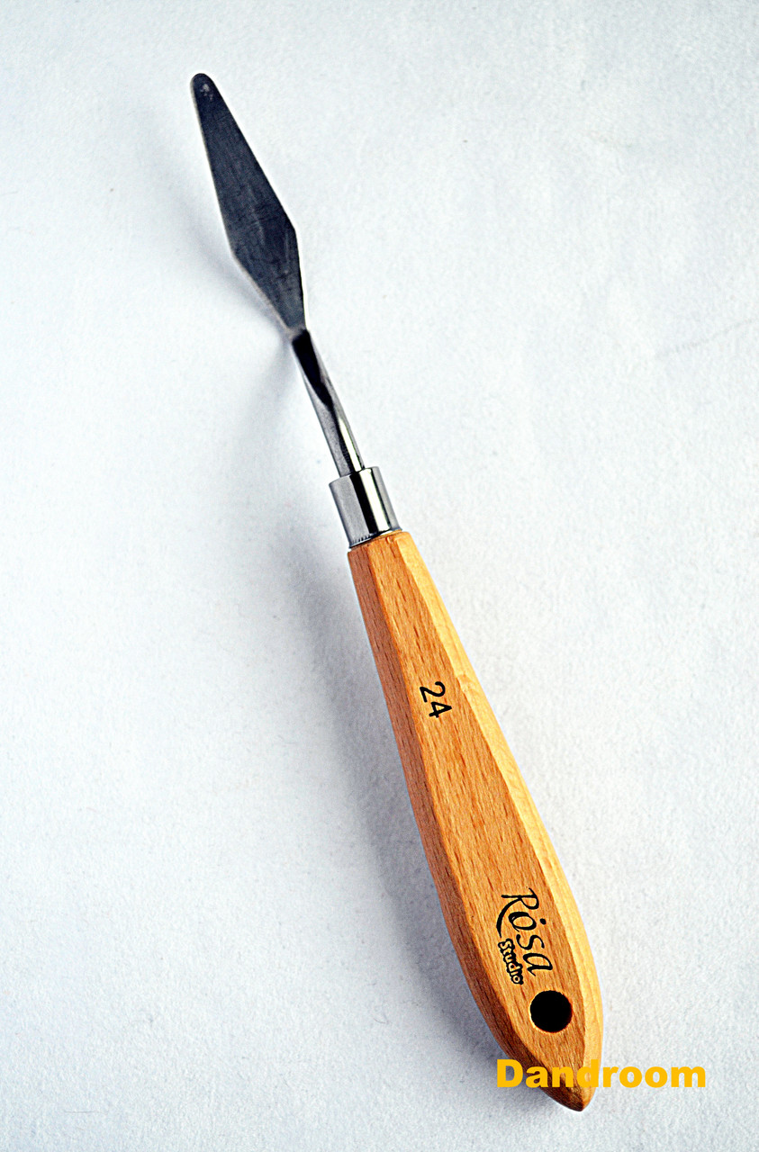 Мастихін ROSA Studio 11924 ромб, довжина 4,5 см, фото 1