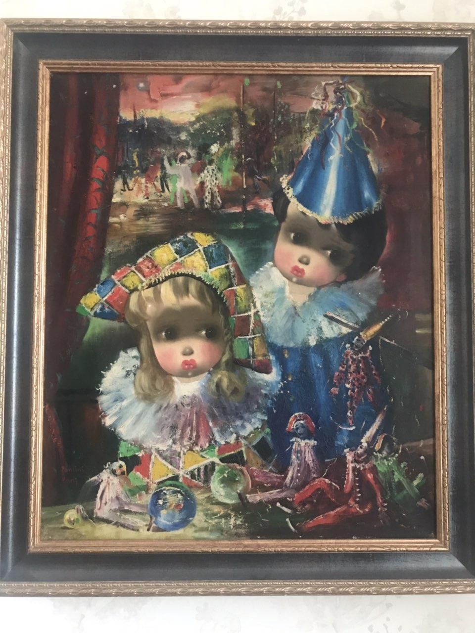 Картина Дитячий карнавал Poncini ХХ століття