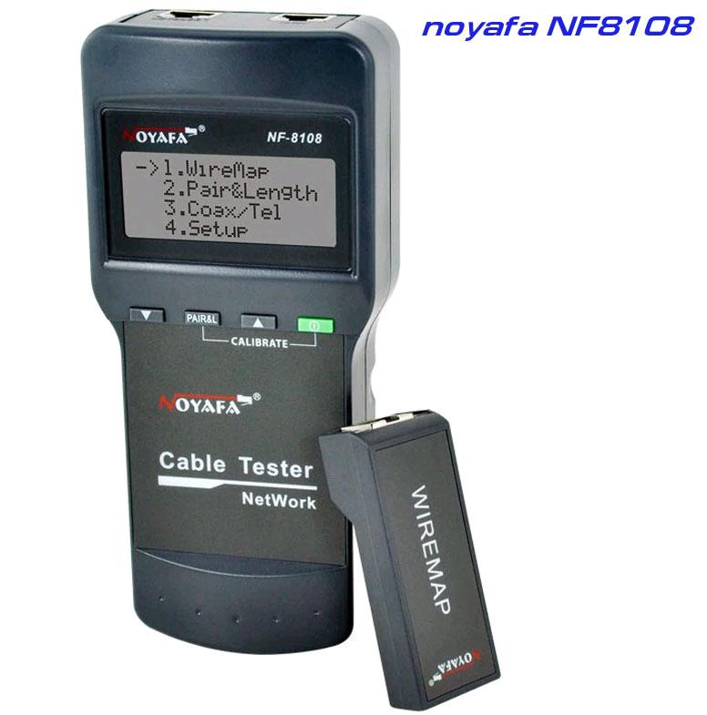Noyafa NF8108 багатофункціональний кабельний тестер, трасошукач