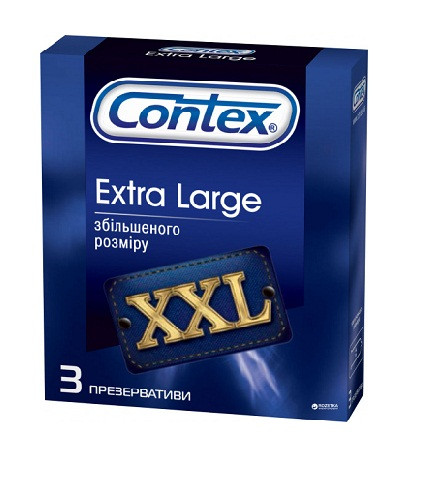 Презервативи Contex XXL 3  шт 5060040300077