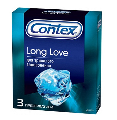 Презервативи Contex Long Love 3 шт 5060040300107