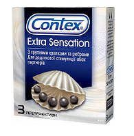 Презервативи Contex Extra Sensation 3  шт 5052197051476