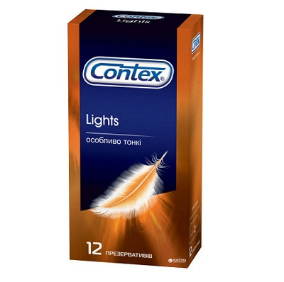 Презервативи Contex Lights 12  шт 5060040302088