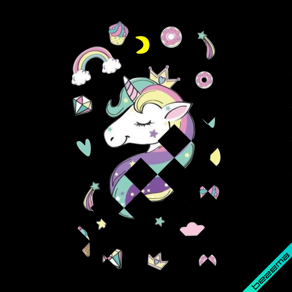 Дизайн на гольфи Набір єдиноріг [Свій розмір і матеріали в асортименті]