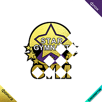 Декор на реглани Star gymnastic