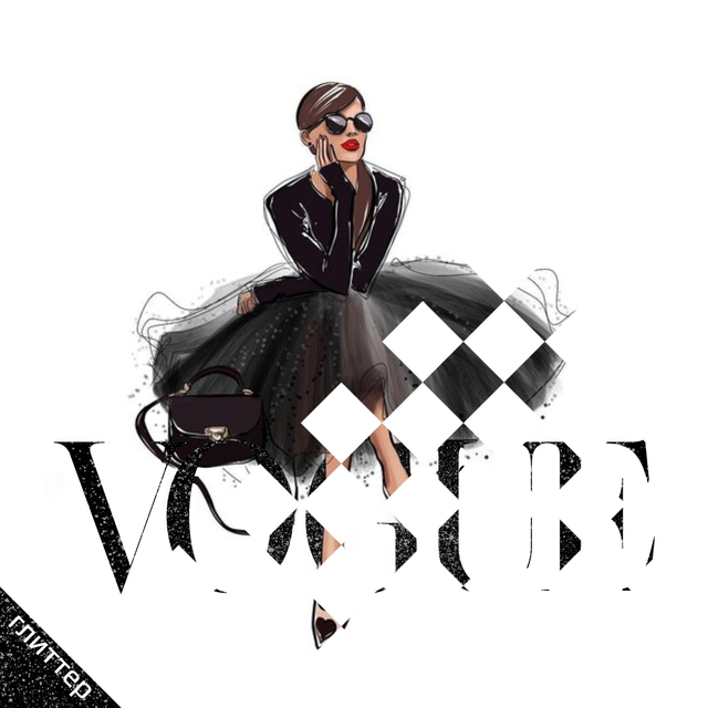 Термоаппликации зі страз на куртки Vogue