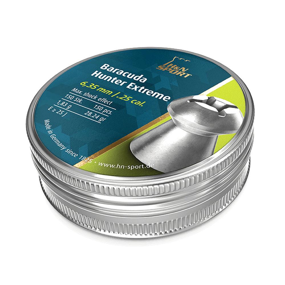 Кулі пневматичні H&N Baracuda Hunter Extreme 6.35 mm , 1.84 г , 150 шт/уп