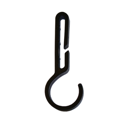 Універсальний затиск PA04 на каску для налобного ліхтаря (4 шт в пакеті)