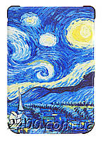 Обкладинка - Чохол для Електронної Книги Kobo Clara (HD 249) 6" - Кобо Клара графіка Ван Гог (Van Gogh) Зоряне небо