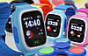 Розумні дитячі годинник Smart Baby Watch Q90 з GPS трекером (Оригінал) сині, фото 2