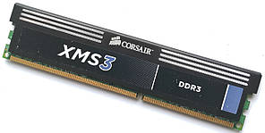 Ігрова оперативна пам'ять Corsair DDR3 4Gb 2000MHz PC3-16000U CL9 (CMX8GX3M2A2000C9) Б/В