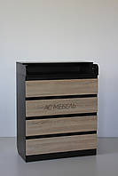 Комод-пеленатор Лайт венге магія + дуб сонома