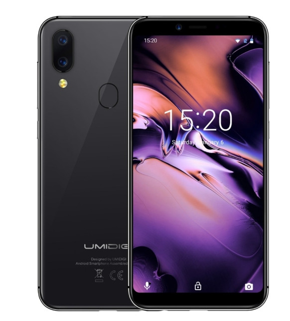 Смартфон Umidigi A3 2/16 Gb Black