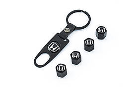 Ковпачки на ніпель з логотипом авто Honda і брелком AIR CAP логотип Хонда