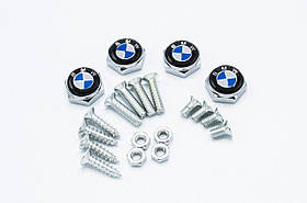 Болти для номерного знака YEK з логотипом BMW, набір болтів для номерів логотип БМВ