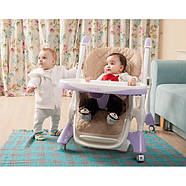 Стільчик для годування CARRELLO Caramel CRL-9501/3 Cloud Grey сірий, фото 4