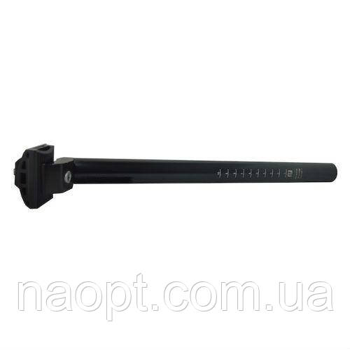 Ф 25,4 на 350 mm. Підсідельний штир. Чорний. Підсідельна труба. Трубка сідла велосипеда.