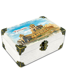 Еко-скринька 10х15см. Наскельне місто-фортеця "Тустань"