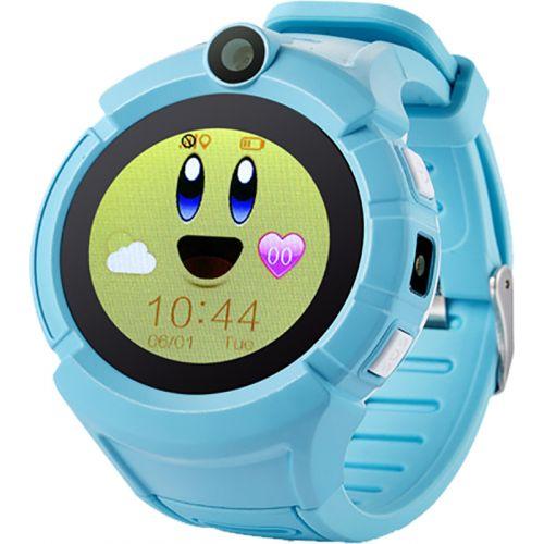 Дитячий смарт-годинник з GPS Q610 Blue (Smart Baby Watch) Розумний годинник