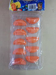 Форма пластик + силікон для льоду 11х22 асорті